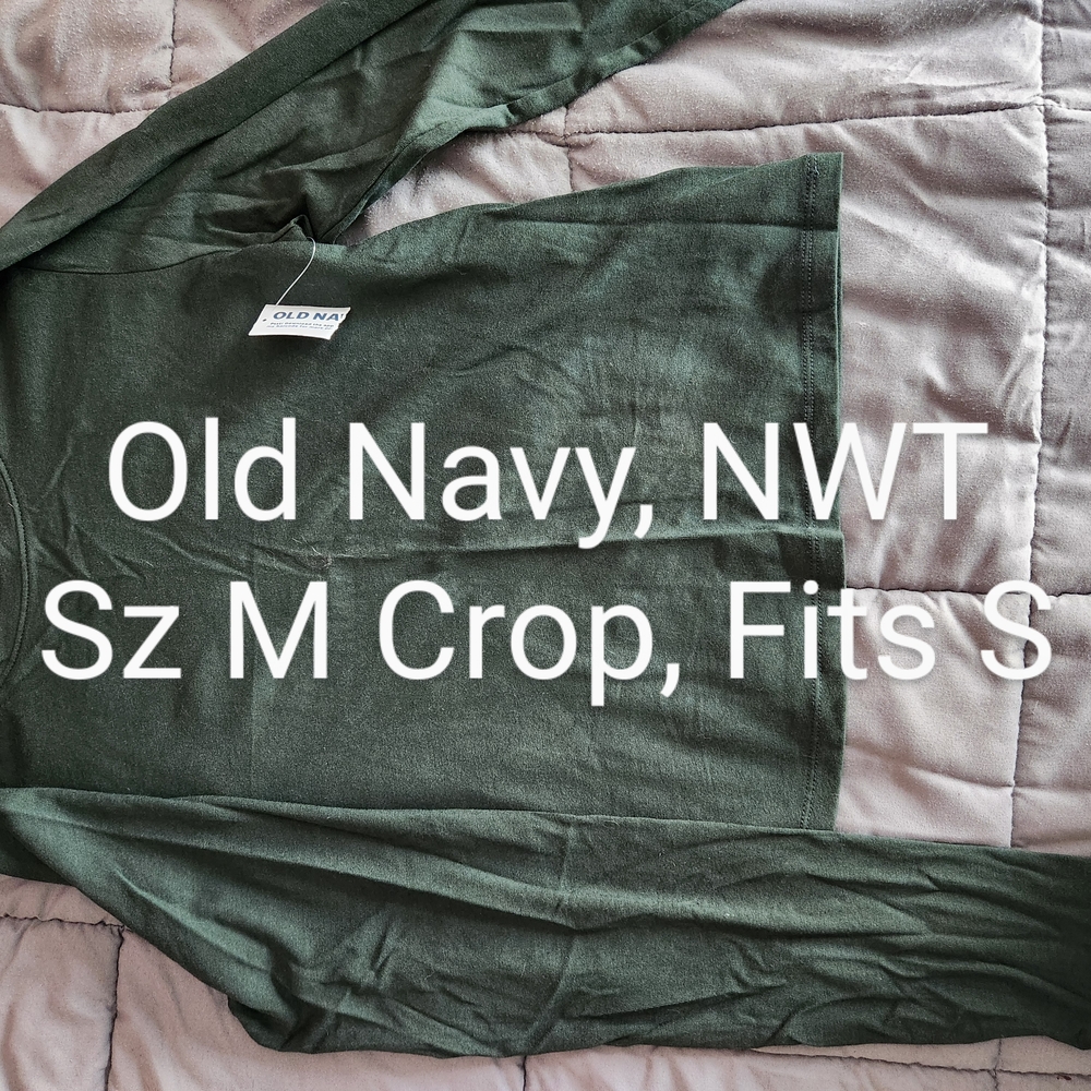 Old Navy Green Crop Top